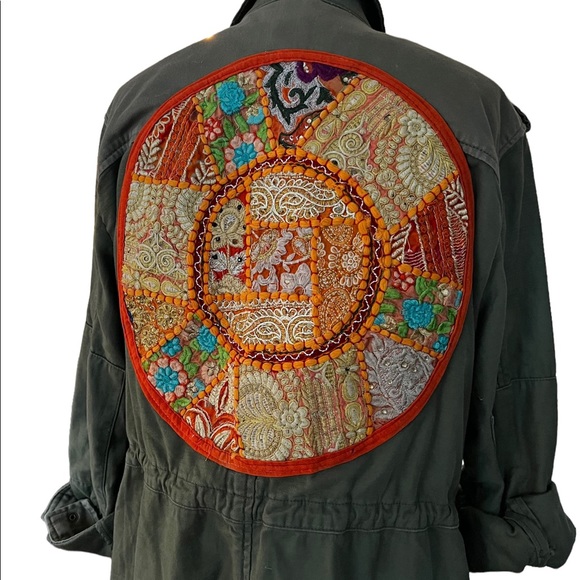 Reworked Utility Boho Jacket - Picture 12 of 15